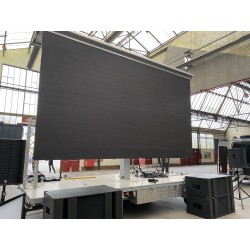 Location écran géant LED sur remorque