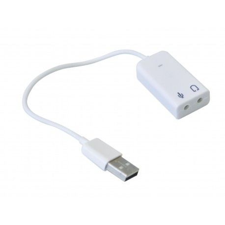 Adaptateur USB / Micro / Casque (mini carte son)